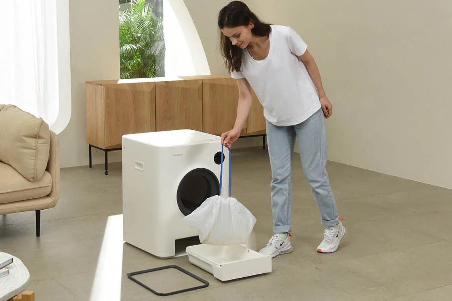 pet safe self cleaning litter box