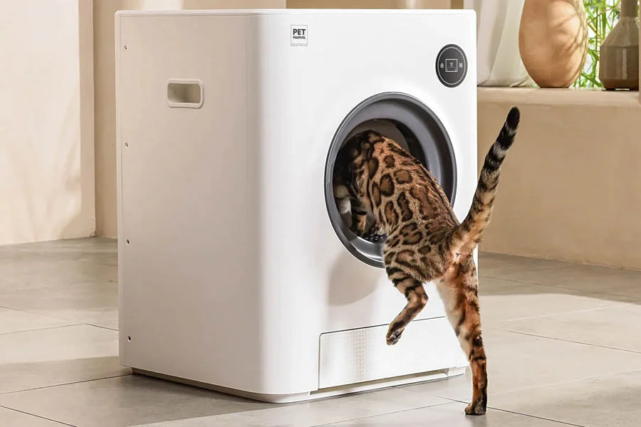 pet safe self cleaning litter box