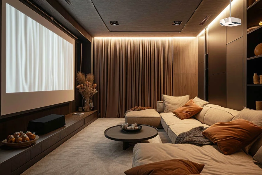 movie room projector