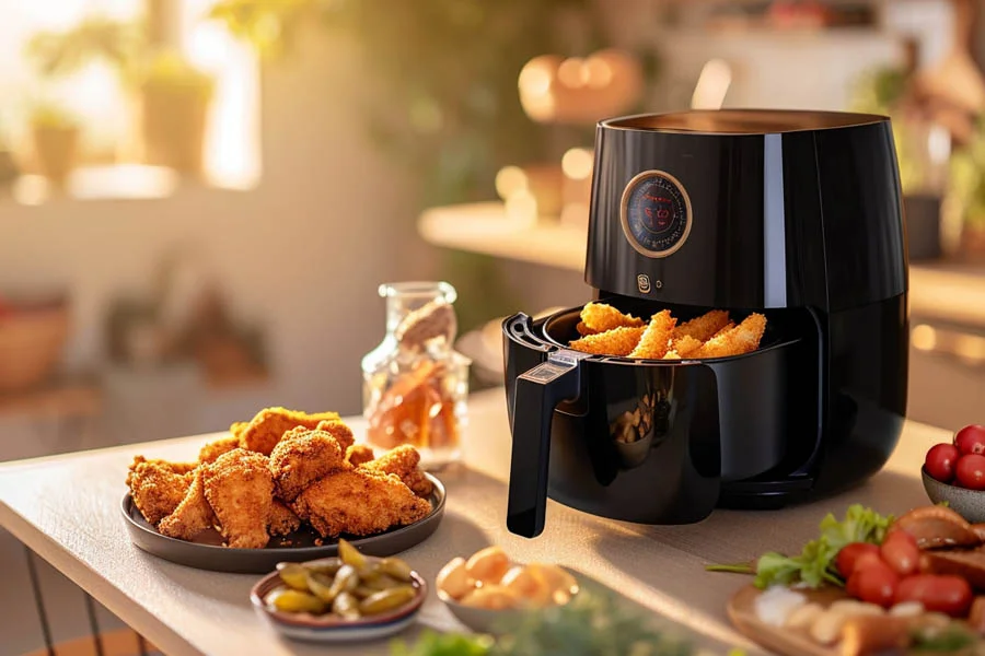 cooking in an airfryer