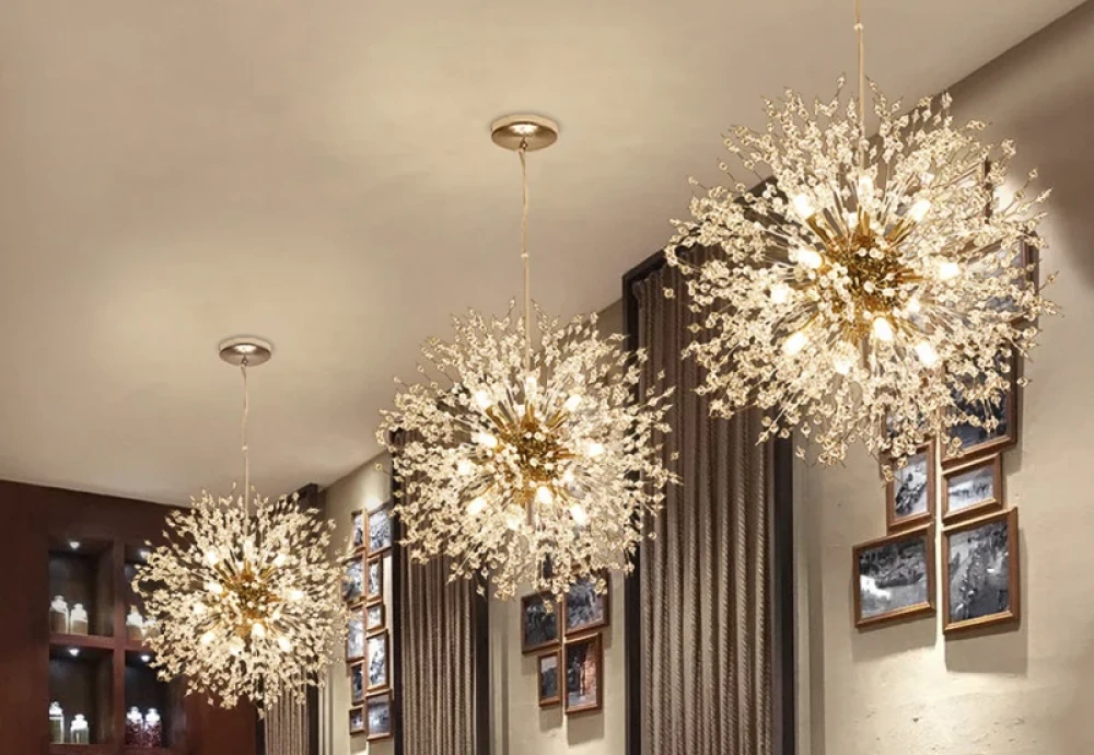 crystal round chandelier