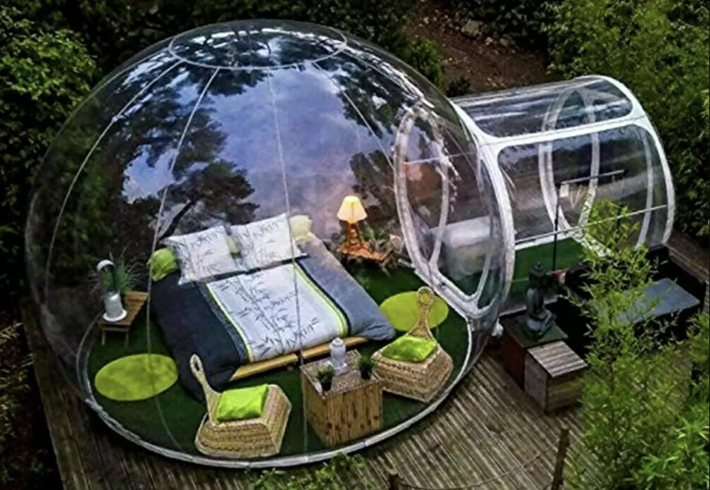 waterproof bubble tent