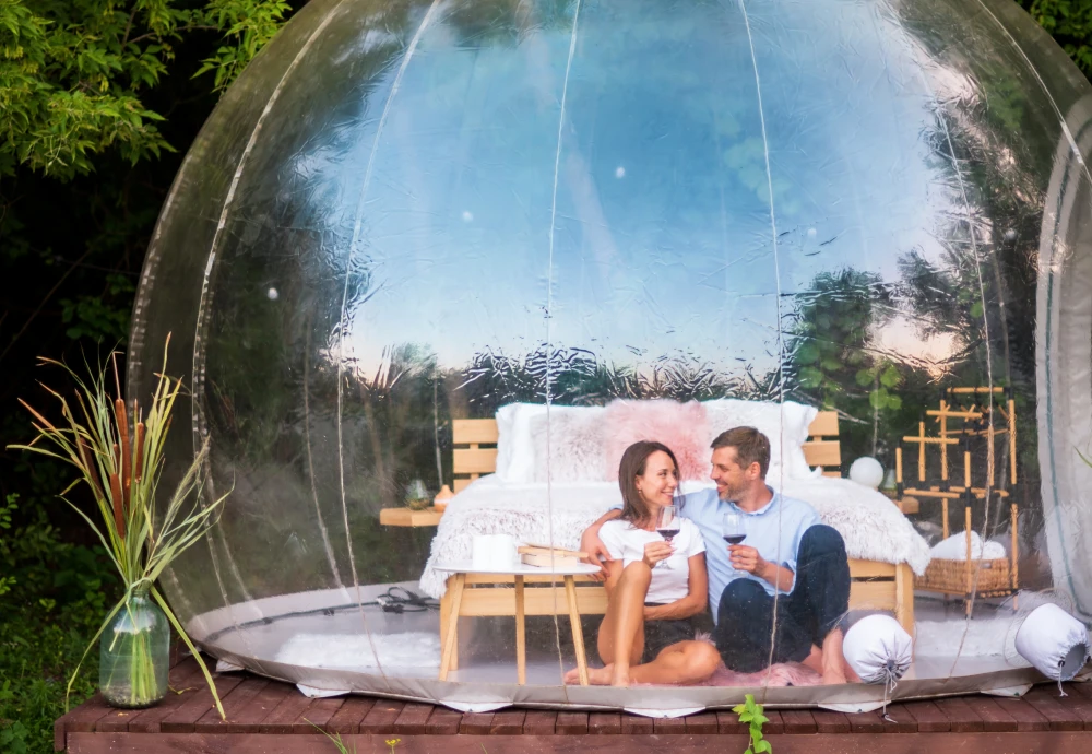 lawn bubble tent