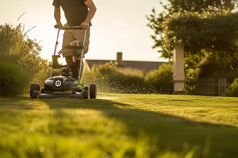 rechargeable lawn mowers